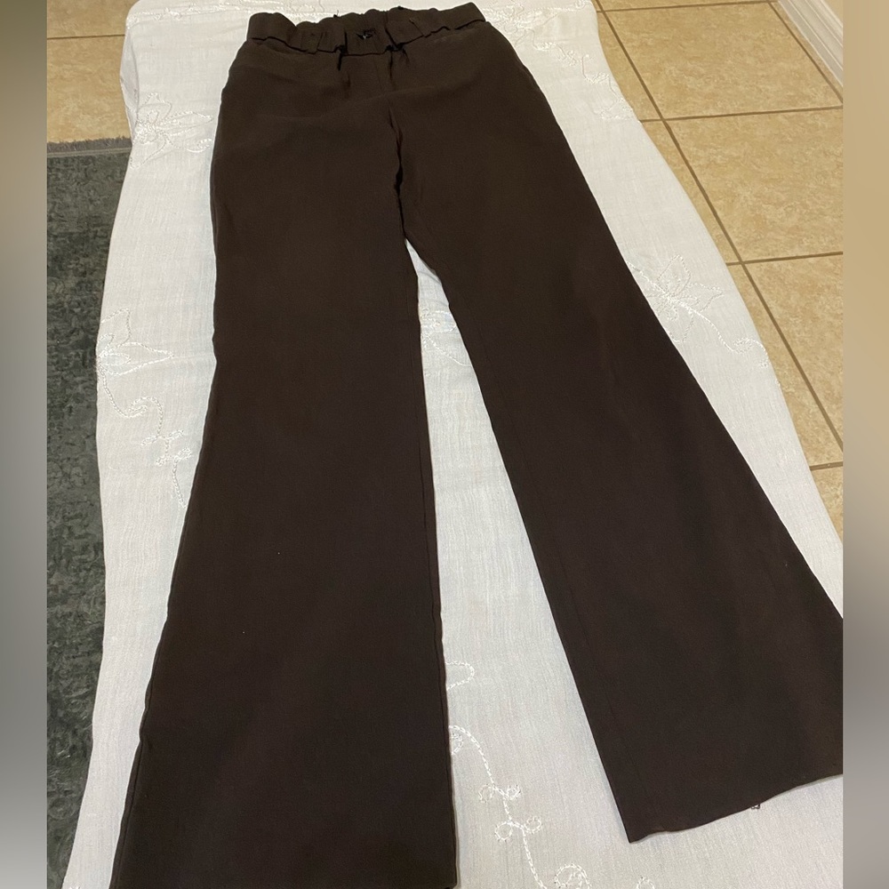 Brown dress pants